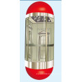 Machine roomless Observation Elevator With Round Safety Glass